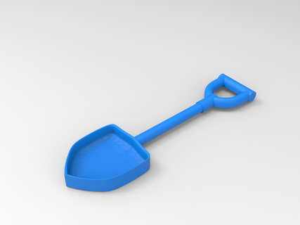 spoon -- shovel argentina work grabs uruguay meme unemployment argentine milei massa 3d print model - Mito3D