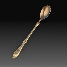 spoon model art furniture high poly printable-model inventory 3d print model - Mito3D