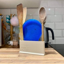 spoon rest stand holder kitchen organiser spatula spoonrest 3d print model - Mito3D