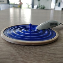 colher descansar água solta faca alcance coberto suporte base trabalhos plano cozinha casa decoração ondulação madeira utensílio fácil 3d print model - Mito3D