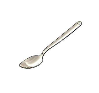 spoon Home kitchen utensils food 3d print model - Mito3D
