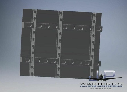 sport scale cabina panel juego paneles paredes escala 3d print model - Mito3D