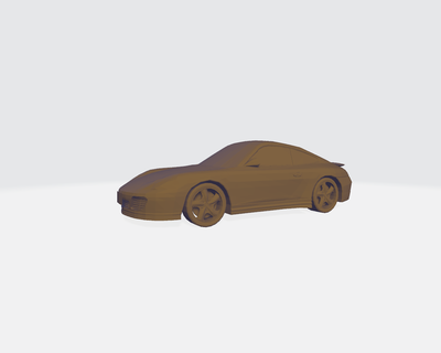 Sport Wagen Geschwindigkeit 3d print model - Mito3D
