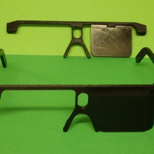 sport shooting glasses various 3d print model - Mito3D