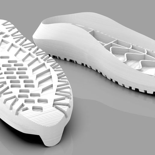 sport sole fashion footwear shoes soles sports sun 3D print model - Mito3D