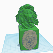 deportivo cp estatua scp Portugal liga león fútbol futebol 3d print model - Mito3D