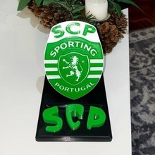 sporting phone stand iphone galaxy android scp benfica tlm telemovel slb futebol samsung apple 3d print model - Mito3D