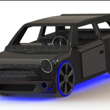 sport rally car gadget auto da l'ottimizzazione modello hobby 3d print model - Mito3D