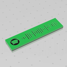 spotify code chayanne - leave i would everything music song key ring chain 3d print model - Mito3D
