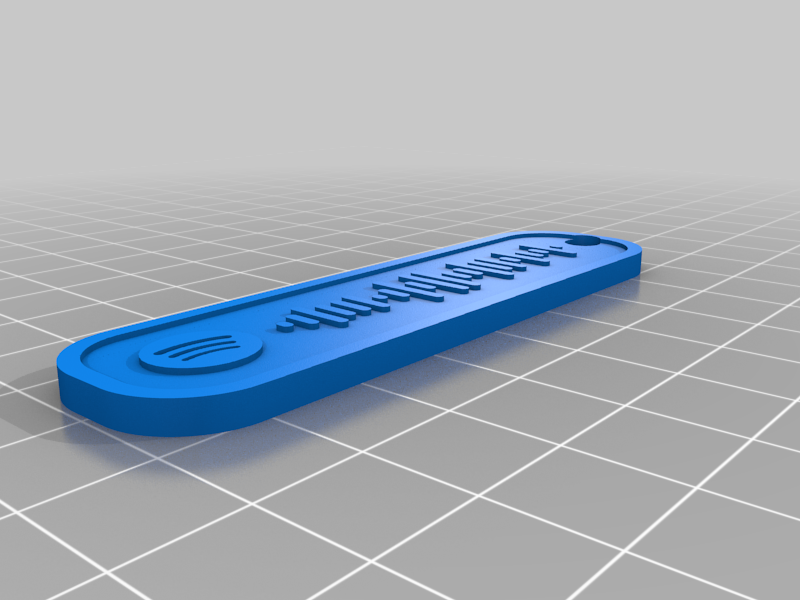 spotify codice im osama arte 2d 3D print model - Mito3D