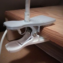 spot ışığı klips Lamba kelepçe Kulp destek 3d print model - Mito3D