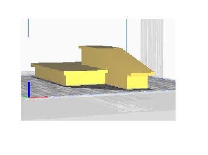 Flecken Schlittschuh Griffbrett Rampe Bankwesen 3d print model - Mito3D