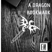 avvistato drago preferito vari dragonbookmark segnalibro libro animale 2d art 3d print model - Mito3D