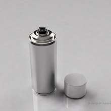 spray de contenedor botella, jarra art 3d print model - Mito3D