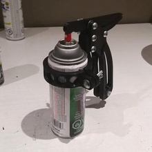 tinta spray gun ferramenta a pintura podem arma alça 3d print model - Mito3D