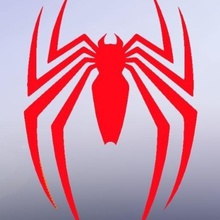 spriderman juego los superhéroes marvel logos el logotipo de vengadores spiderman 3d print model - Mito3D