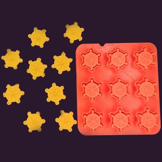 spruzzi marino miniature taglierina timone decorazioni spruzzatori frese francobolli francobollo bambino doccia ippocampo cavalluccio marittimi biscotto 3d print model - Mito3D