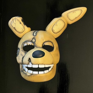 primavera bonnie giallo coniglio maschera film versione fnaf notti freddy 3d print model - Mito3D