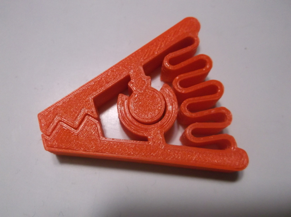 spring clip - abs version household 3D print model - Mito3D