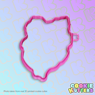 spring hibiscus flower cookie cutter mold silhouette kutters kitchen food recipe cookies 3d print contour 3d print model - Mito3D