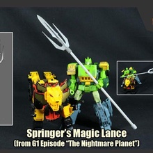 springer's magic lance transformers g1 episode nightmare planet game 3d print model - Mito3D