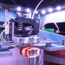 spring-loaded), thing-o-matic-drive-block tool extruder an-m tom 3d-Drucker Extrudern 3d print model - Mito3D
