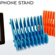 springy stand tablets smartphones gadget mobile phone iphone ipad holder flexible expandable 3d print model - Mito3D
