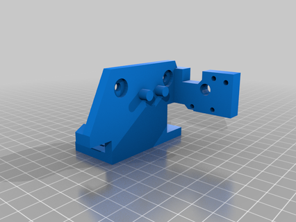 sprite linear rail bracket creality ender 3 extruder 3d printer parts 3d print model - Mito3D