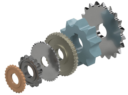 sprockets configurator 2 Various engineering prototyping invention innovation 3d print model - Mito3D