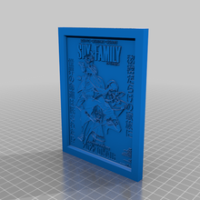 espião família litofano 3d print model - Mito3D