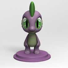 spyke game kid toy mylittlepony 3d print model - Mito3D