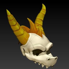 spyro dragon skull art spyro  dragon skull