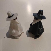 spyvsspy varios whitespy blackspy figurine 3d print model - Mito3D