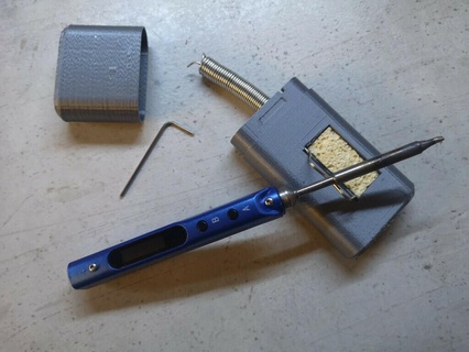sq001 soldadura hierro caso funda bricolaje diy herramientas hacedores 3d print model - Mito3D