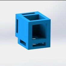sq11 360 velcrostrap camera mount tool case velcro 3d printer accessories 3d print model - Mito3D