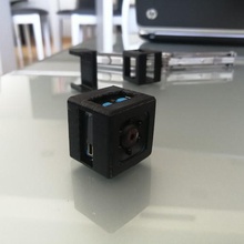 sq11 camera housing clip gadget sq 11 spy police 3d print model - Mito3D