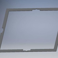 square 200x180 - print area test tool 3d printing tests 3d print model - Mito3D