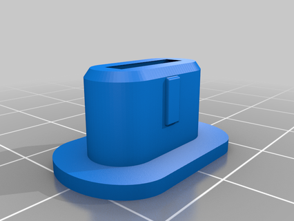 cuadrado cuerpo gmc tablero tornillo enchufe 3d impresión 3d print model - Mito3D