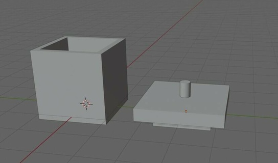 Quadrat Box 3d print model - Mito3D