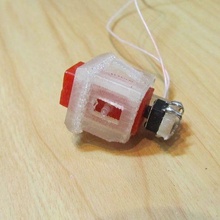 carré bouton outil électronique 3d print model - Mito3D