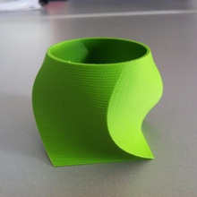 cuadrado círculo casa plaflex 3d print model - Mito3D