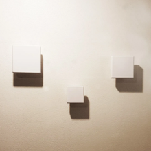 square coat rack modern button hang ornament minimalist 3d print model - Mito3D