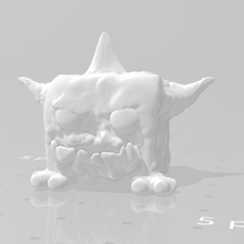 square demon game wargame ugly sick 3d print model - Mito3D