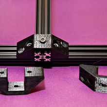square extrusion clamp tool misumi openbeam t-slot 3d print model - Mito3D