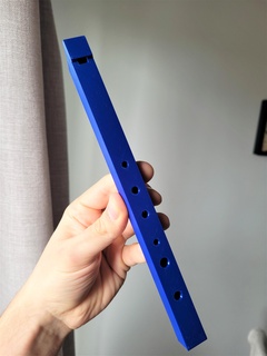 cuadrado flauta música 3d print model - Mito3D