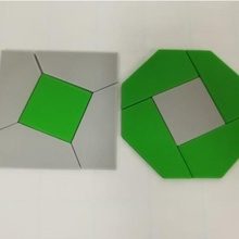 plaza octagon disección varios 3d print model - Mito3D
