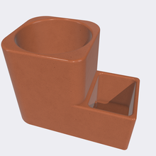 Quadrat Pflanzer 1 3d print model - Mito3D