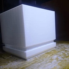 square planter tool pot vase 3d print model - Mito3D