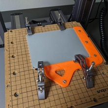 square positioning plate snapmaker a350 tool tools 3d print model - Mito3D