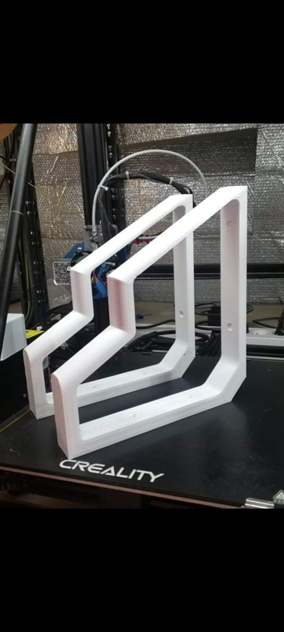 square shelves support design 3D print model - Mito3D